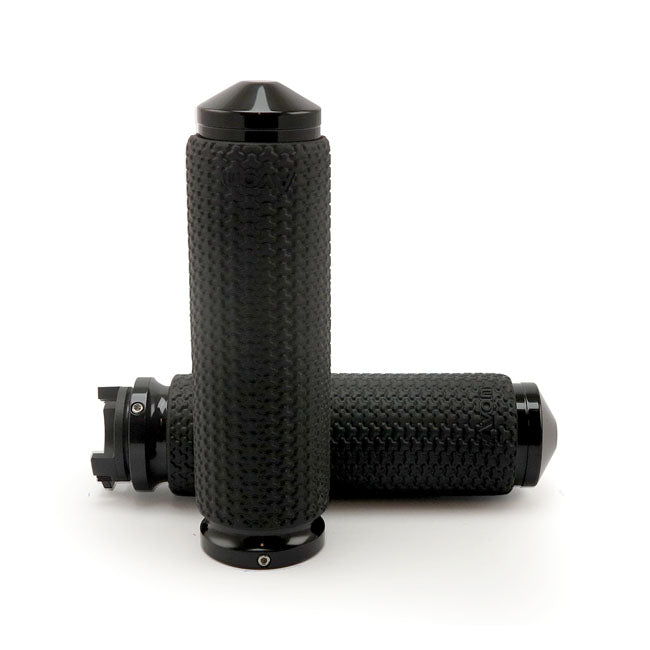 Avon Memory foam grips black anodized large GRIPS Avon Grips