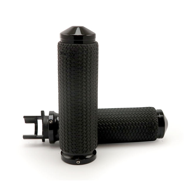 Avon Memory foam grips black anodized large GRIPS Avon Grips