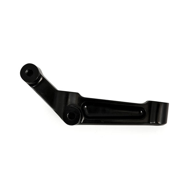 PM, Radial mount caliper bracket. Black, left front BRAKE CALIPER BRACKETS Performance Machine