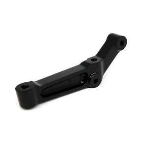 PM, Radial mount caliper bracket. Black, right front BRAKE CALIPER BRACKETS Performance Machine