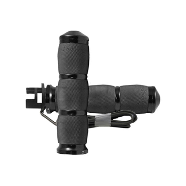 Avon air cushioned grips, heated, black anodized GRIPS Avon Grips