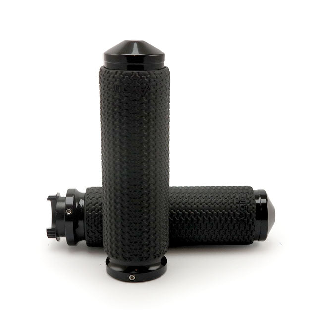 Avon MT Memory Foam grips black anodized large GRIPS Avon Grips