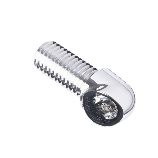 Motogadget, mo.blaze tens5 front position light. Polished TURN SIGNALS Motogadget