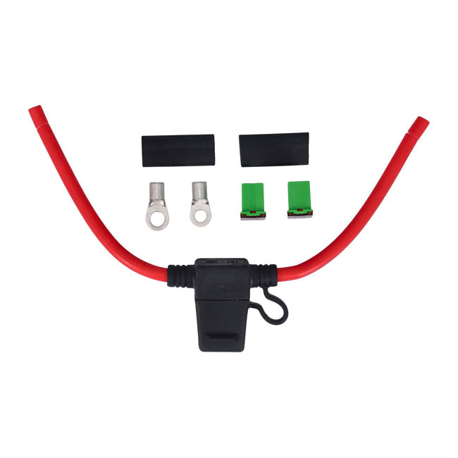 Motogadget, mo.unit battery cable with 40A fuse. 8.4 qmm WIRING MISC Motogadget