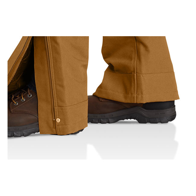 Carhartt Duck insulated bib overall carhartt brown OVERALLS Carhartt