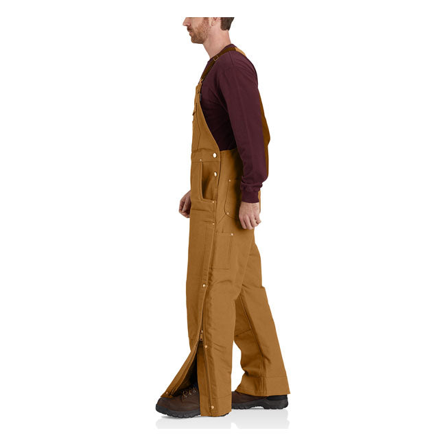 Carhartt Duck insulated bib overall carhartt brown OVERALLS Carhartt