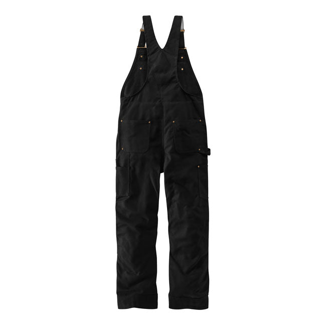 *2 WEEKS EXTRA TRANSIT TIME* Carhartt Duck insulated bib overall black OVERALLS Carhartt