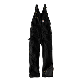 *2 WEEKS EXTRA TRANSIT TIME* Carhartt Duck insulated bib overall black OVERALLS Carhartt