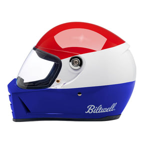 Lane Splitter Helmet Podium Gloss Red / White / Blue / XS
