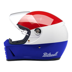 Lane Splitter Helmet Podium Gloss Red / White / Blue / XS