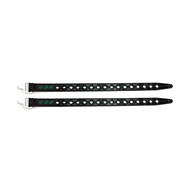 Roeg Straps Black/Green Touring Luggage Roeg