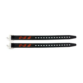 Roeg Straps Black/Orange Touring Luggage Roeg
