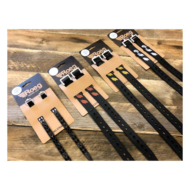 Roeg Straps Black/Yellow Touring Luggage Roeg
