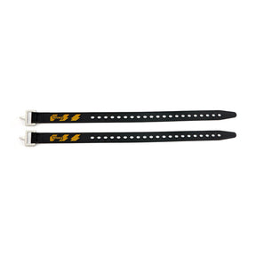 Roeg Straps Black/Yellow Touring Luggage Roeg
