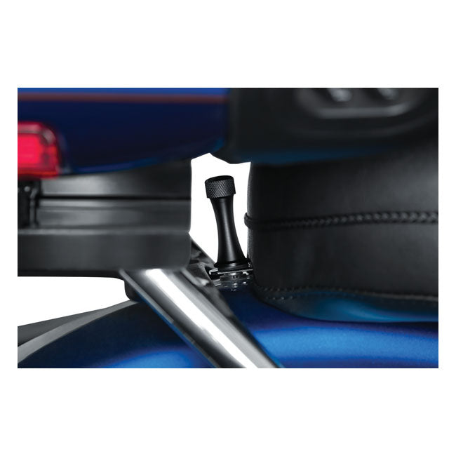 Kuryakyn, Extended 1/4"-20 seat screw. Satin black SEAT MOUNT PARTS Kuryakyn