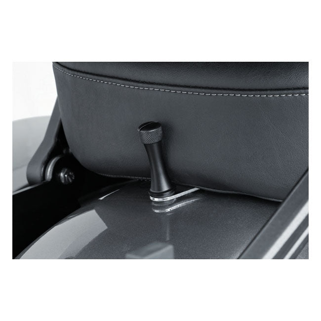 Kuryakyn, Extended 1/4"-20 seat screw. Satin black SEAT MOUNT PARTS Kuryakyn