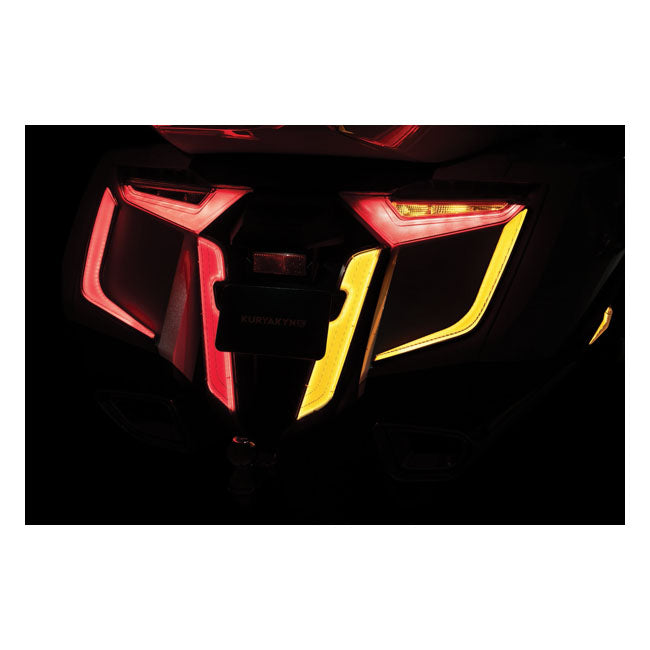 Kuryakyn, Omni LED rear fender cover. Satin black FENDER COVERS Kuryakyn