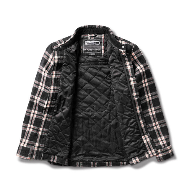 Roland Sands Buellton riding shirt black/white/red SHIRTS Roland Sands Design