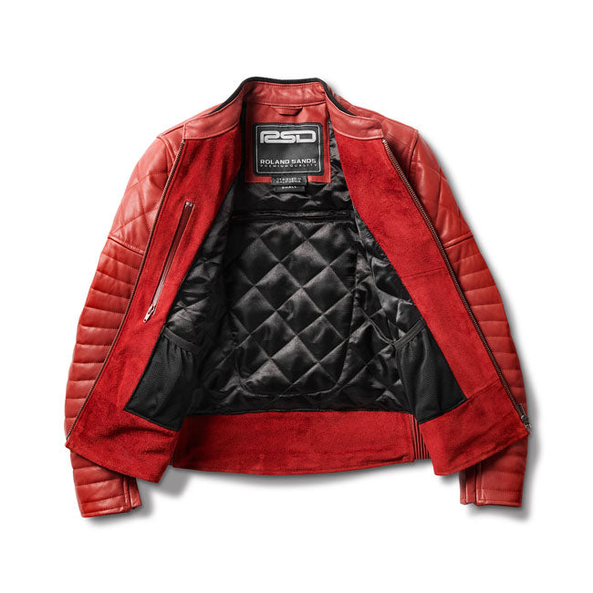 Roland Sands Maywood female jacket maraschino JACKETS FEMALE Roland Sands Design