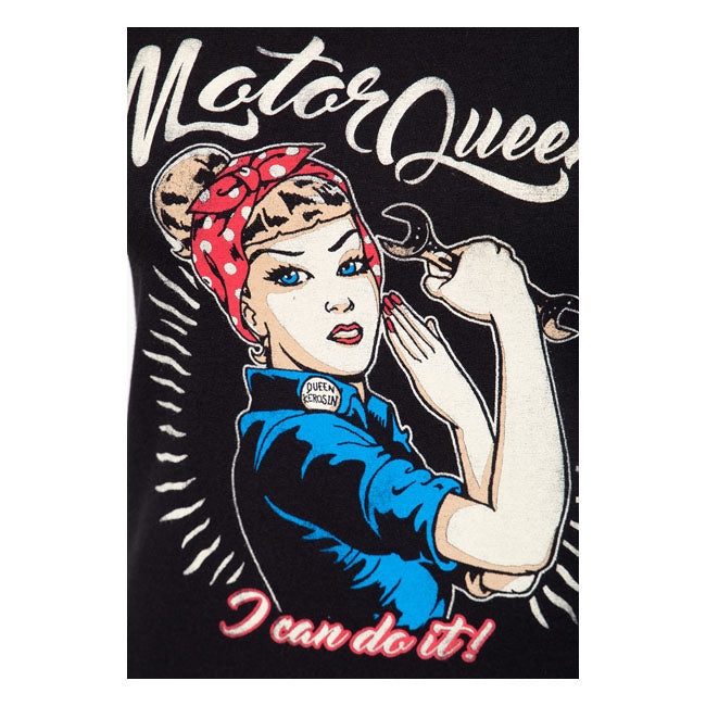 Queen Kerosin I Can Do It T Shirt Black T-Shirt King Kerosin