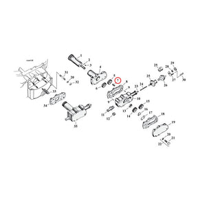 Idler Shaft, Oil Pump Oil Pump Parts Mcs