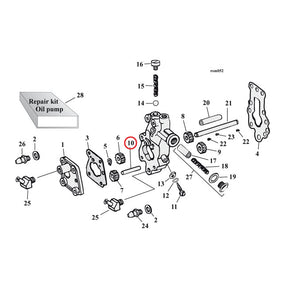 Idler Shaft, Oil Pump Oil Pump Parts Mcs