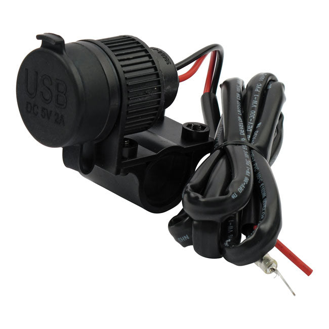 Handlebar mounted USB charger CHARGERS Mcs