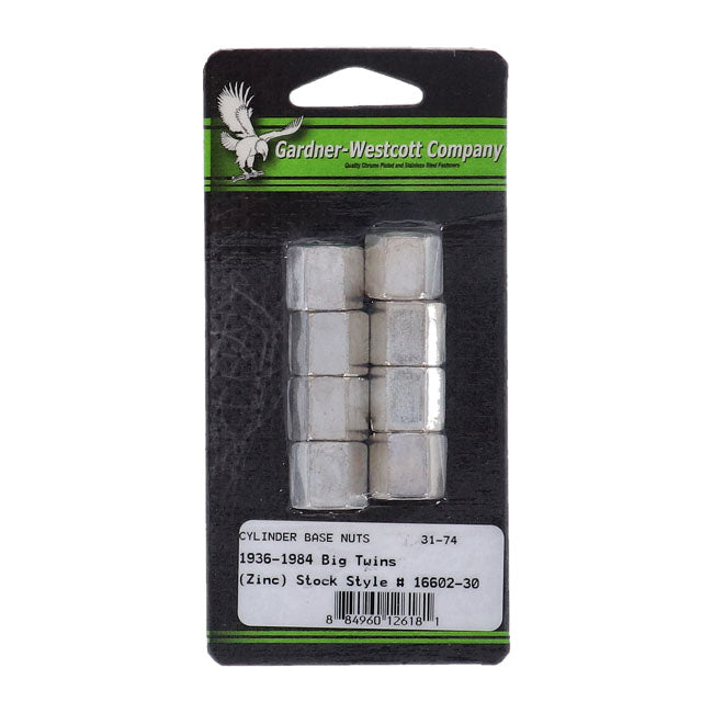 Cyl. Base Nut Kit, Hex Cylinder Base Nut Kits Gardner Westcott