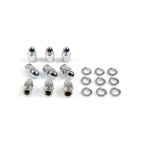 Gw, Transmission Side Cover Screw Kit. Chrome Acorn Transmission Side Cover Screw Kits Gardner Westcott