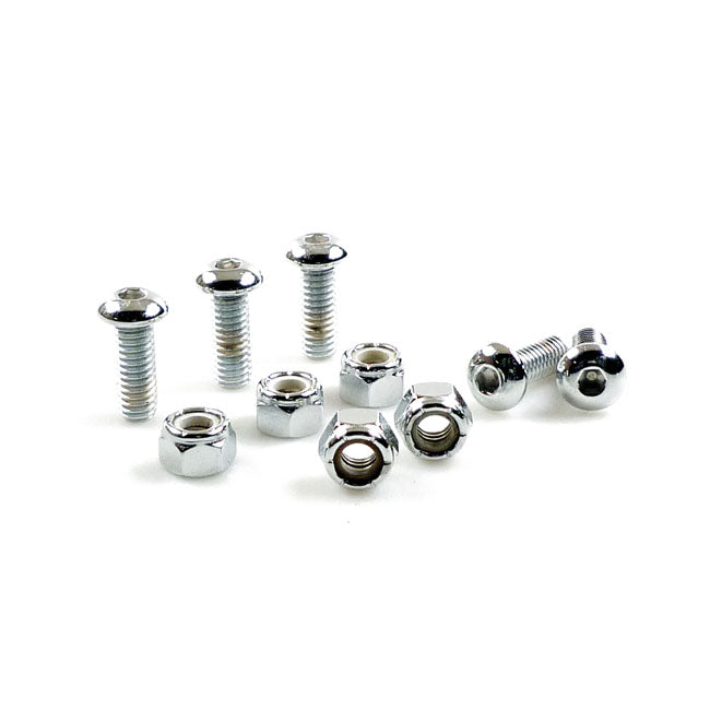 Brake Rotor Bolt Kit, Chrome Button Brake Rotor Bolt Kits Gardner Westcott