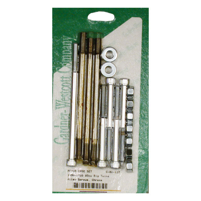Crankcase Bolt Kit, Allen Crankcase Bolt Kits Gardner Westcott