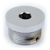 Xl Oil Fill Plug, Allen. Chrome Primary Case Plugs Gardner Westcott