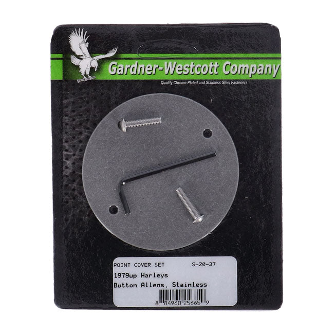 Gw, Point Cover Mount Kit. Stainless, Buttonhead Allen Point Covers Mount Kits Gardner Westcott