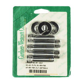 Gw, Rear Belt Pulley Mount Kit, Allen Chrome Pulley Mount Kits Gardner Westcott