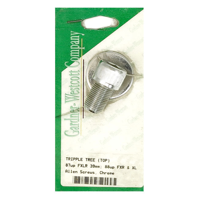 Gw, Xl Dyna 88 Up Fork Stem Bolt Kit. Chrome Fork Stem Bolts/Nuts/Covers Gardner Westcott