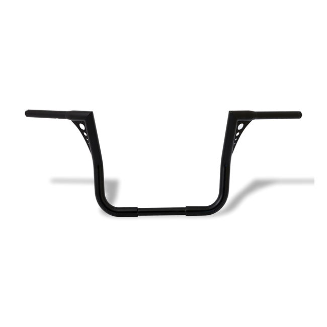 Kodlin, 1-1/4" Bagger bars. 12" high, black HANDLEBARS Kodlin Usa