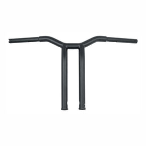 Burly, Dominator raked 1-1/4" T-bar 14" rise. Matte black HANDLEBARS Burly Brand