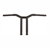 Burly, Dominator straight 1-1/4" T-bar 12" rise. Matte black HANDLEBARS Burly Brand