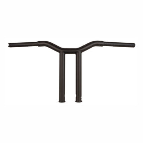 Burly, Dominator straight 1-1/4" T-bar 12" rise. Matte black HANDLEBARS Burly Brand