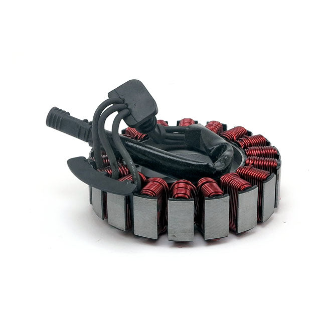 Mcs Alternator Stator, Unmolded. 3 Phase 48 A - 18-24 Softail & 17-24 Touring Alternator Stators Mcs