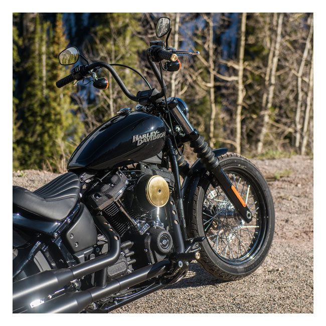 Airtrax Grips Dual-Cable, Brass Grips Arlen Ness