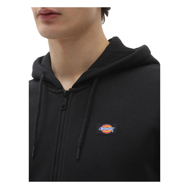 Dickies Oakport Zip Hoodie, Black Hoodie Dickies