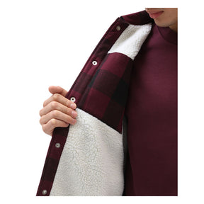 Dickies Lined Sacramento Shirt, Maroon Shirt Dickies