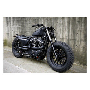 Rough Crafts Gas Tank, Raw Steel - 04-06 XL Sportster Gastanks Rough Crafts