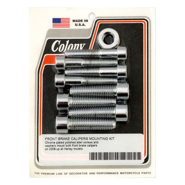 Colony caliper mount bolt kit BRAKE CALIPER MOUNT KITS Colony