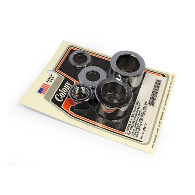 Colony Spacer Kit Frt 07 10 Fxst Wheel Axles Spacers Colony