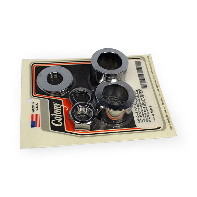 Colony axle spacer kit front, smooth WHEEL AXLES SPACERS Colony