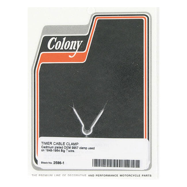 Colony, wire clip. Timer cable WIRING MISC Colony