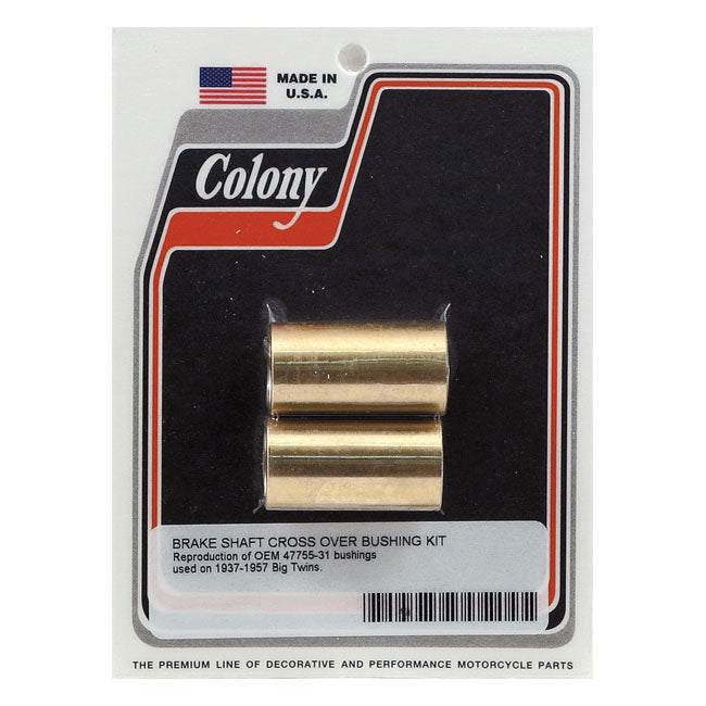 Colony, brake shaft crossover bushing set Colony