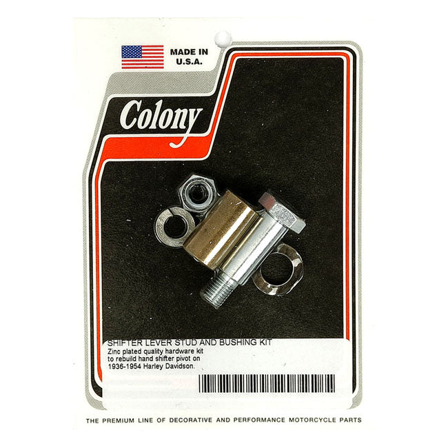 Colony, shift lever stud & bushing kit. Zinc SHIFT LEVERS Colony